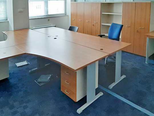 Nábytek LAS, PFD - třešeň, bříza  - Bazar nábytku QO