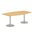 Konferenční stůl 400  200x110/80cm, deska ve tvaru barel
