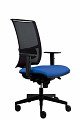 Kancelářská židle Lara síť, područky, modrá